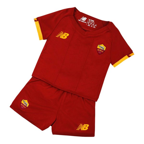 Heimtrikot AS Roma Kinder 2021-2022 Günstige Fußballtrikots